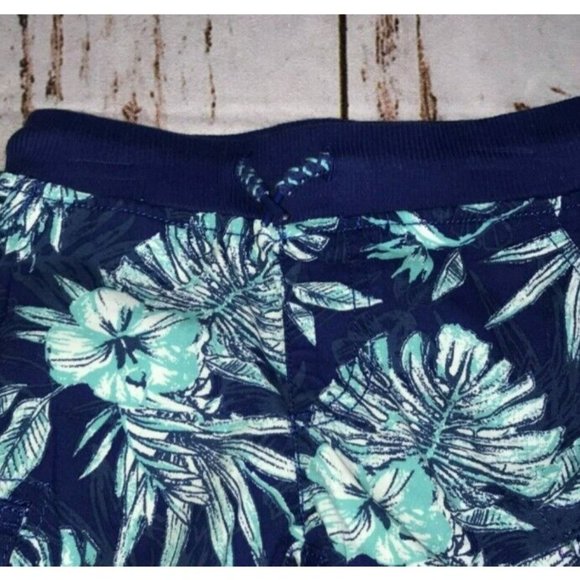 Epic Threads Toddler Floral, Tropical Pull On Shorts-Blue-2T-NWT - Picture 2 of 3